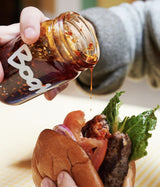Boon Sauce Chili Oil, (8 Ounces), Spicy Chili Oil with Garlic, Anchovies and Shallots
