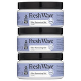 Fresh Wave Lavender Odor Removing Gel, 7 oz., Pack of 3 - Safer Odor Absorbers for Home, Natural Plant-Based Odor Eliminator, Every 7 oz. lasts 15-30