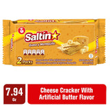 Saltin Noel Cheese and Butter Crackers | Perfect Blend of Cheese & Butter | 7.93 Oz (Pack of 4)