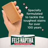 2 pack of Laundry Bar & Stain Remover & Pre-Treater, 5.0 OzFeIs-Napta
