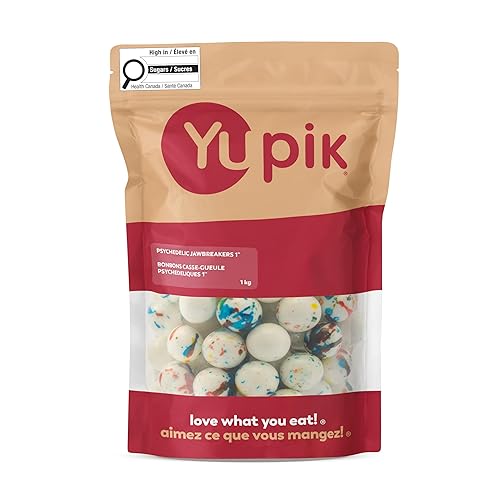 Yupik Psychedelic Jaw Breaker, 1kg/2.2 lbs {Imported from Canada}