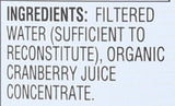 R.W. KNUDSEN, Juice, Og2, Just Cranberry, Pack of 6, Size 32 FZ, (Gluten Free GMO Free 95%+ Organic)