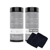 Swanky Stainless Steel Cleaner Wipes - Grime & Grease Remover Kitchen Cleaning Supplies - Clean & Shine, For Stove Top, Refrigerator, Sink, Oven