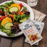 20 Count | Salad Dressing Packets | Individual Single Serve Salad Dressing condiment packets | 1.5 Oz Per Pouch (Country French Dressing)