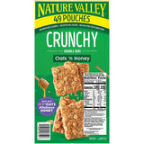 Nature Valley Crunchy Granola Bars Oats 'N Honey 15 Two Bar Pouches (30 Bars) - 1.5 Oz. Each - Small Storage Space Friendly