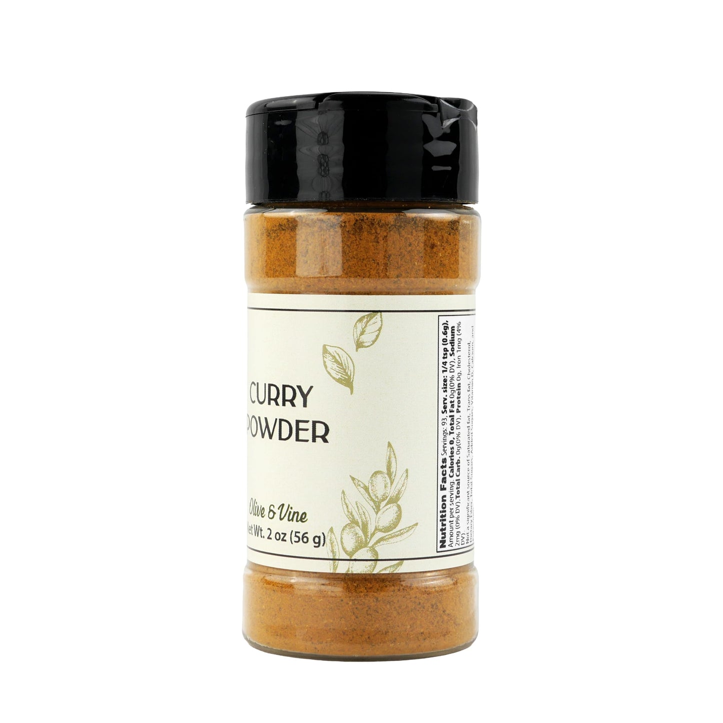 Olive & Vine Curry Powder, Warm Spice Blend, For Curries & Stews, Rich Tradition, Authentic Taste, For Global Recipes (2 Ounce)
