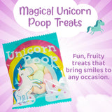 Unicornucopia Unicorn Poop Candy - Birthday Party Favors, 12 Pack