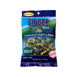 El Gustazo Ginger Mint Candy - Caramelo de Jengibre y Menta, 6 oz (171 g) Bag - Individually Wrapped Hard Candy