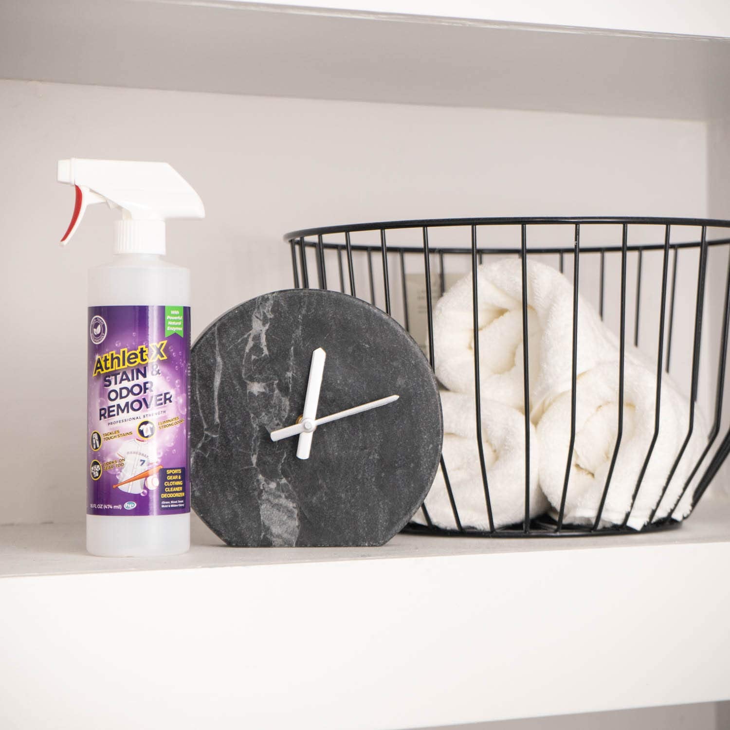 AthletX Amazing laundry detergent liquid Sports Wear Stain & Odor Remover - Grass, Blood & Sweat Stains & Odors - Workout Clothes - Natural Enzymes