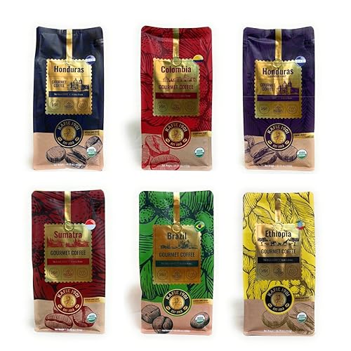Kafie 1901 Coffee Co. Connoisseur's Sampler - 6 lbs. of coffee