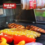 Grub Rub BBQ Blend - Award-Winning Seasoning Family Recipe For Smoking & Grilling Moist, Tender, Juicy Meats - Pork, Steak, Brisket, Seafood, Veggies