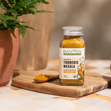 Banyan Botanicals Turmeric Masala Spice Mix - Organic Ayurvedic Spice Blend - Warming & Savory Cooking Spices with Organic Turmeric Powder - 2.6 oz