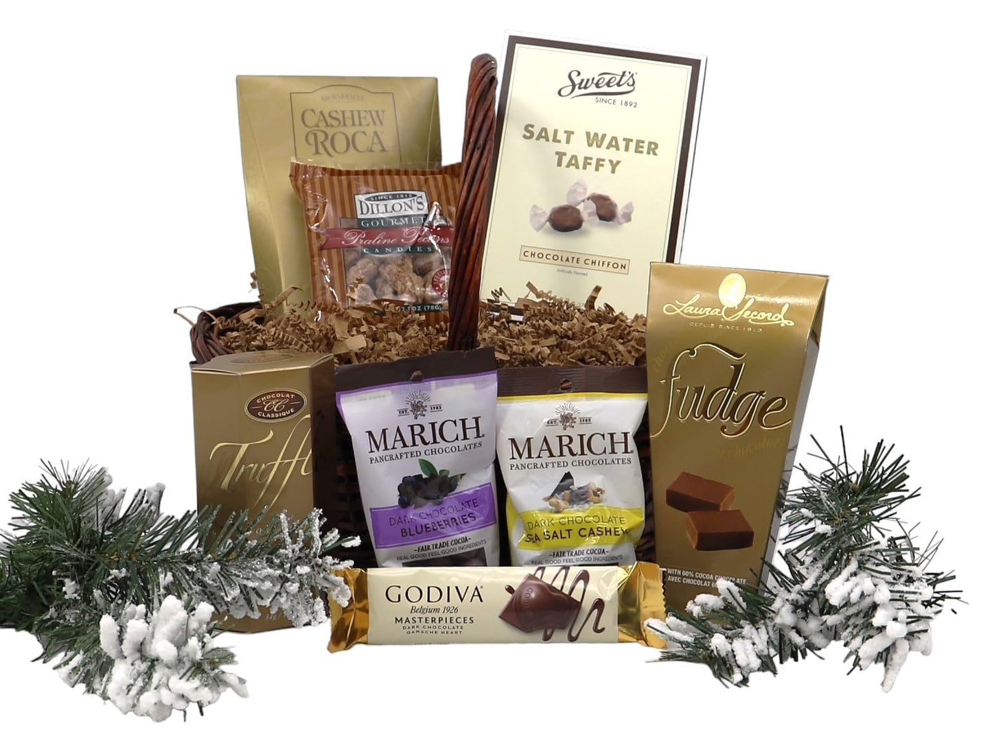 Gift Basket Village: Nostalgic Old Fashioned Christmas Treats - Delightful Holiday Sweets Collection