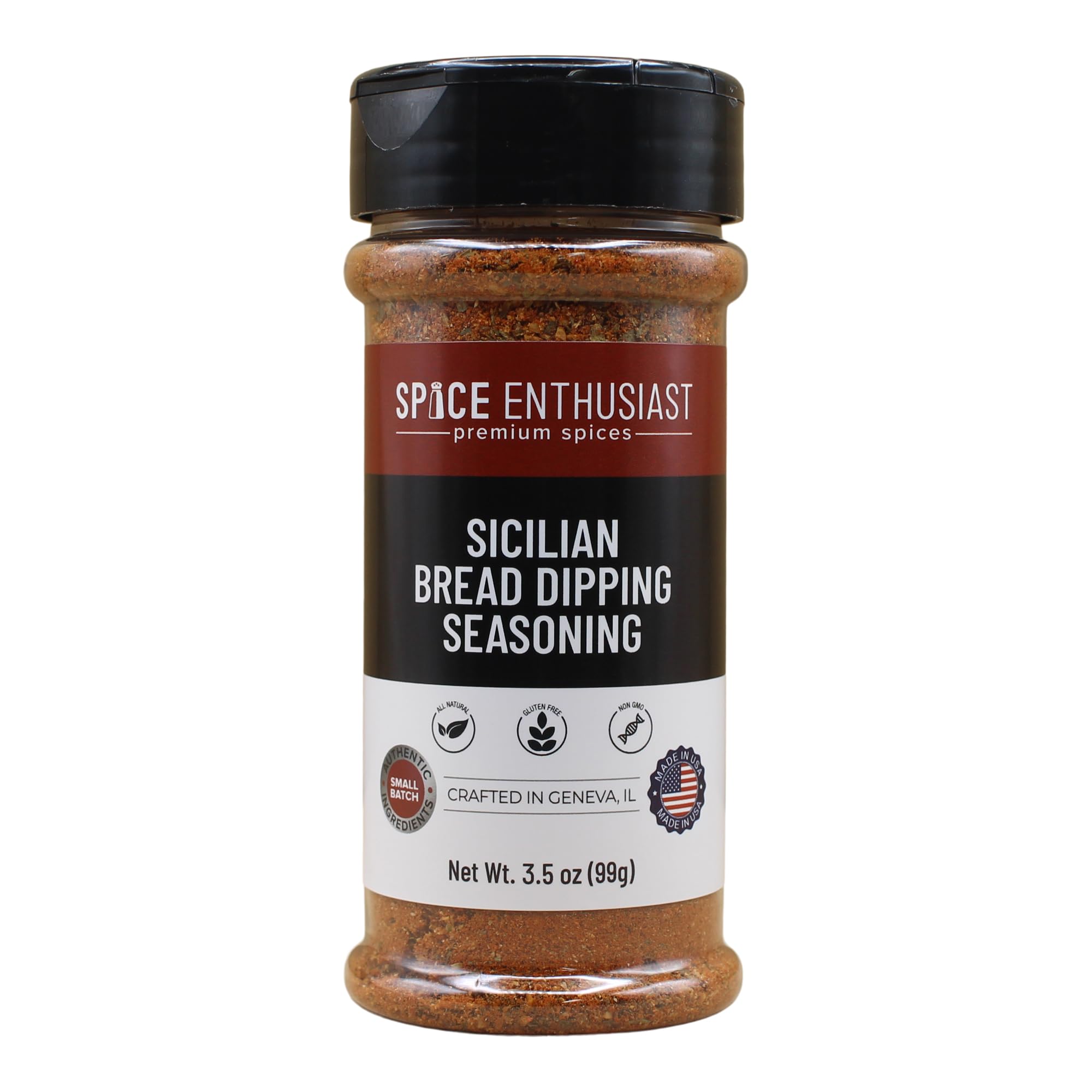 Spice Enthusiast Sicilian Bread Dipping Seasoning - 3.5 oz