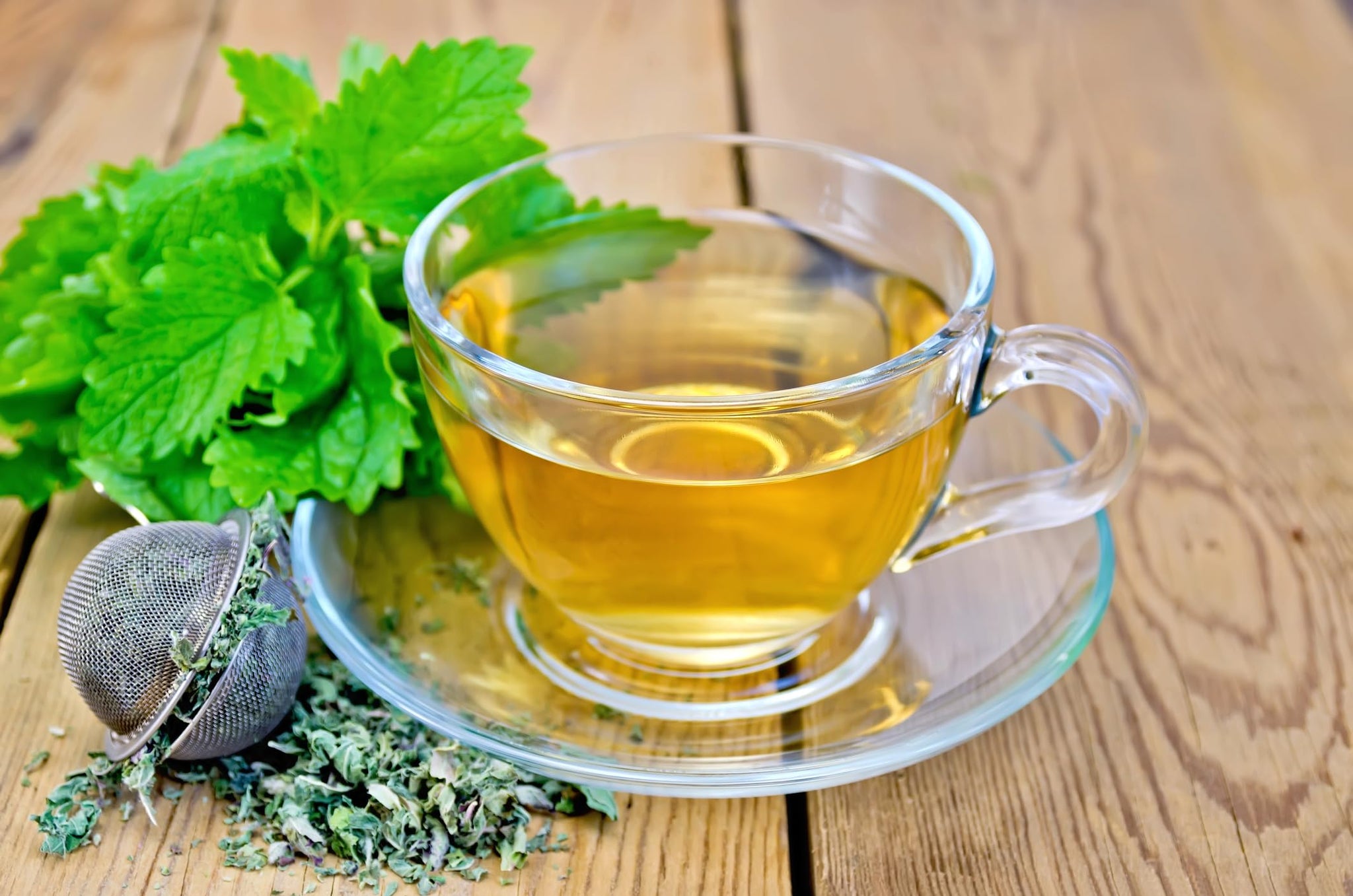 Lemon Balm Dried Leaves , Dried Cut Leaves , Te de Toronjil , Hojas de Toronjil Secas, Tea in Resealable Bag , 4 oz , Product From Croatia , Packaged