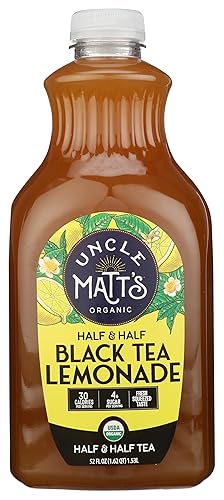 Uncle Matts Organic Half & Half Black Tea Lemonade, 52 FZ