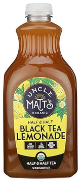 Uncle Matts Organic Half & Half Black Tea Lemonade, 52 FZ