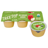 Tree Top Apple Sauce Organic No Sugar Added, 6 Count (Pack Of 6)
