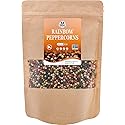 52USA Rainbow Peppercorns, 12oz, Peppercorn for Grinder Refill, Non-GMO, Kosher, Whole White & Red & Black Peppercorns, Packed to Keep Peppers Fresh