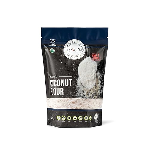 Rorie's Organic Coconut Flour Gluten Free NON GMO KOSHER FOR PASSOVER (16oz)