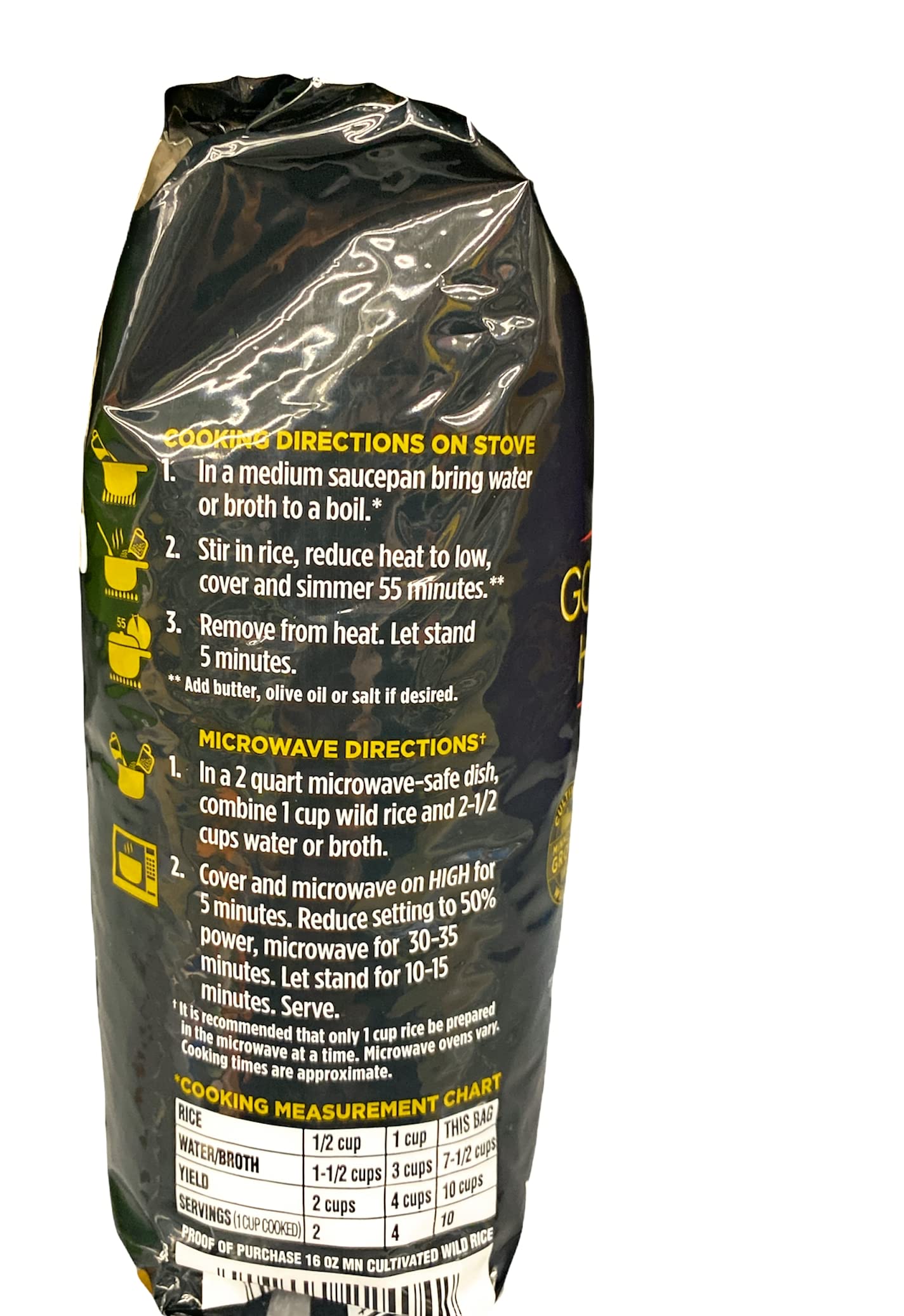 Gourmet House Rice Wild Man Polly, 8 oz