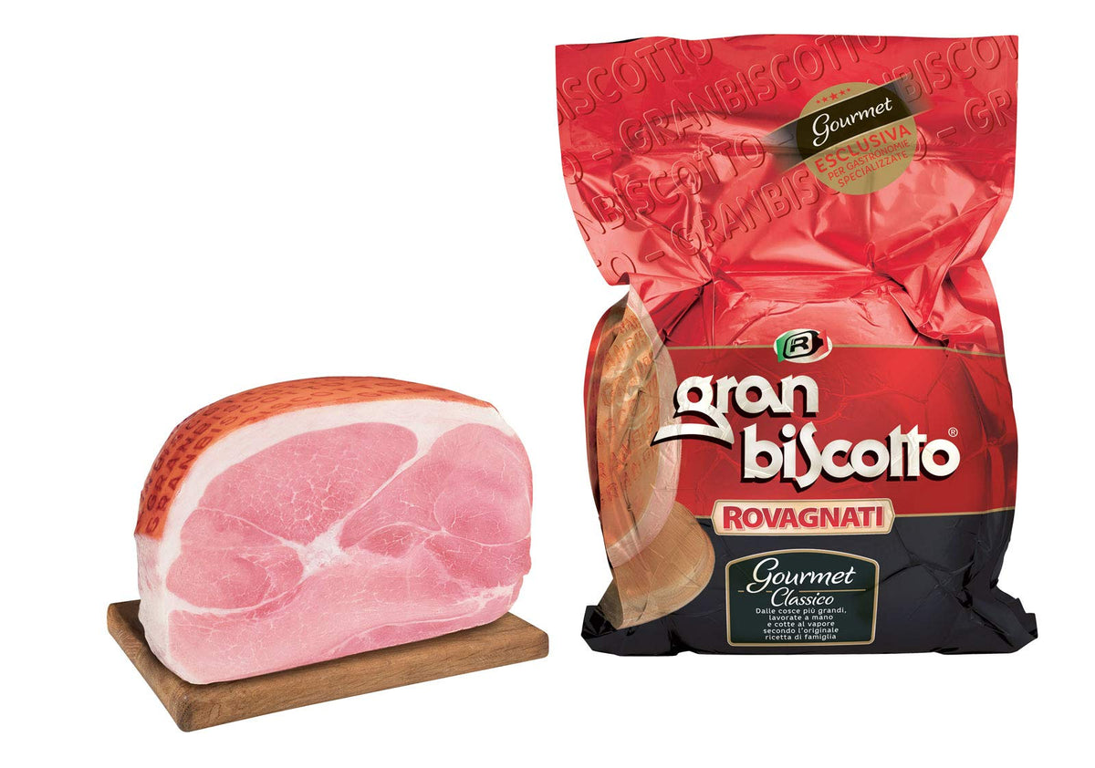 Rovagnati Prosciutto Cotto Gran Biscotto Cooked Sliced Ham 1 Pound
