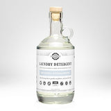 Rustic Strength Natural Laundry Detergent, Unscented, Sensitive Skin, HE Compatible, 24 oz Glass