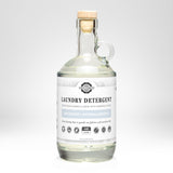 Rustic Strength Natural Laundry Detergent, Unscented, Sensitive Skin, HE Compatible, 24 oz Glass