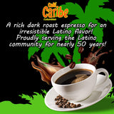 Cafe Caribe 100% Colombian Coffee Pods, Dark Roast Single-Serve Coffee Cups - 12 Count