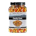 Candy Corn by Medley hills farm 2.5 Lbs. in Reusable Container - Old Fashioned Candy corn classic - bulk candy