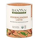 Banyan Botanicals Ashwagandha Latte - Caffeine-Free Organic Herbal Latte Mix - Instant Herbal Adaptogen Drink for Energy, Relaxation, and Nourishment*