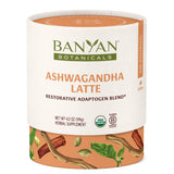 Banyan Botanicals Ashwagandha Latte - Caffeine-Free Organic Herbal Latte Mix - Instant Herbal Adaptogen Drink for Energy, Relaxation, and Nourishment*