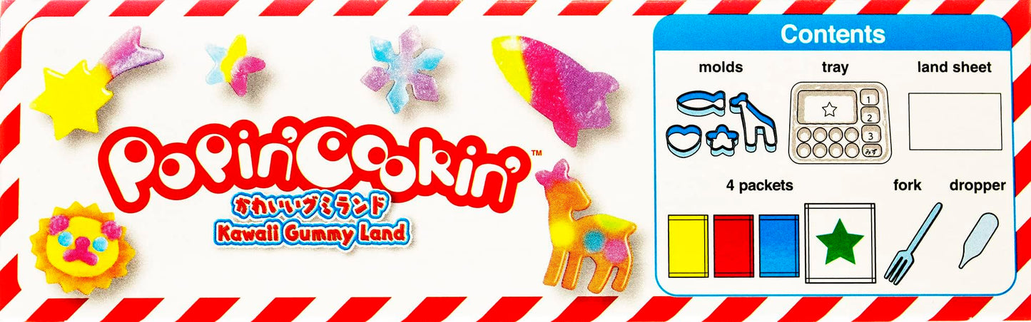 Kracie Popin' Cookin' DIY Gummy Land Candy Kit 0.95 oz