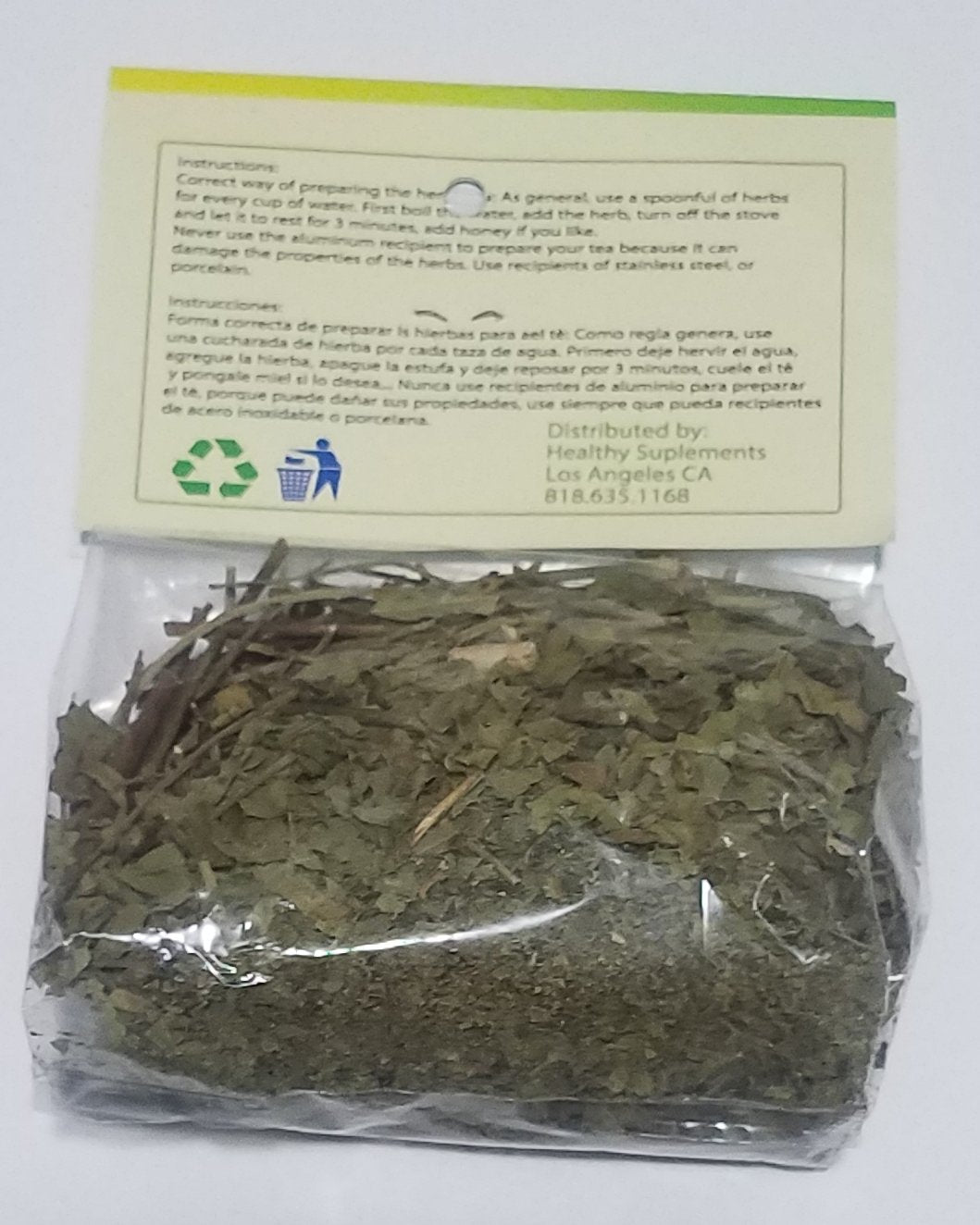 Pirul Pepper Tree Tea 1 oz 100% Natural