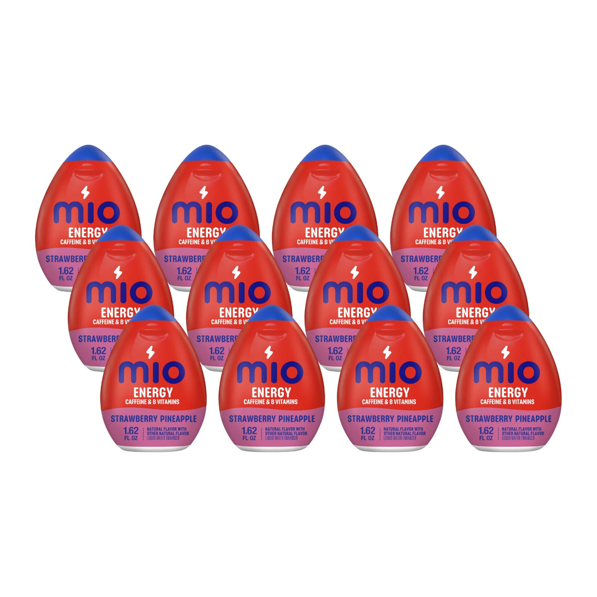 Mio Energy Liquid Water Enhancer, Strawberry Pineapple Smash, 1.62 OZ. (Pack of 12)
