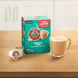 The Original Donut Shop Vanilla Latte, Single-Serve Keurig K-Cups, Flavored Coffee. Delightfully creamy. Deliciously dreamy. A Satisfyingly Sweet