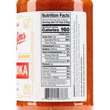 Arthur and Sons Spicy Vodka Sauce - Creamy Italian Recipe with a Kick, Premium Quality, All-Natural Ingredients, Non-GMO, Gluten-Free, Perfect