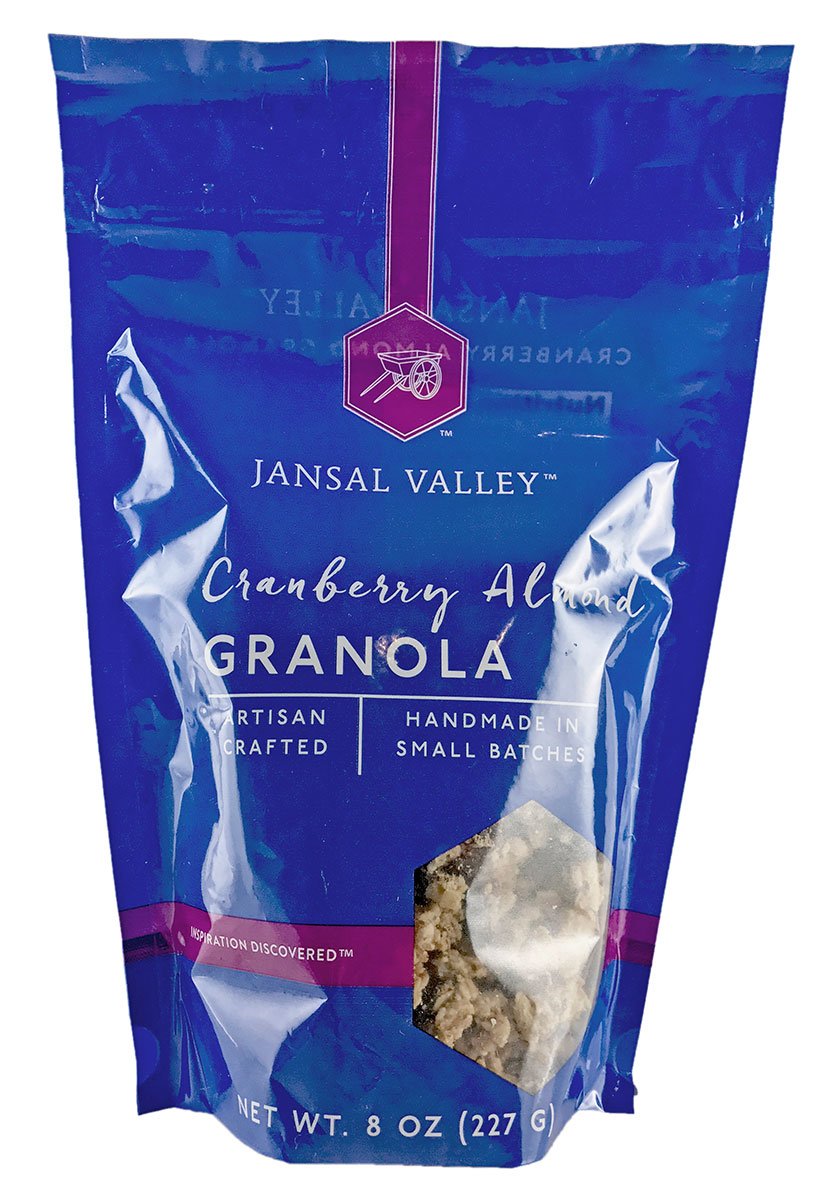 Jansal Valley Cranberry Almond Granola, 8.0 oz