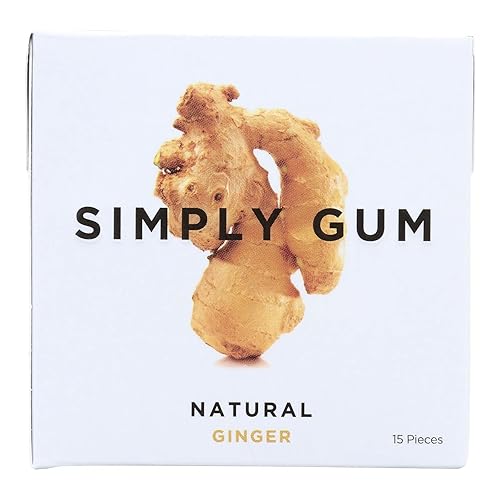 Simplygum Gum Ginger Natural
