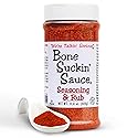 Bone Suckin' Seasoning & Rub, Original Blend, Grilling Rubs, Dry Pork Rub, Gluten-Free, Non-GMO, Kosher, Great on Ribs, Pork, Beef, Chicken, Seafood