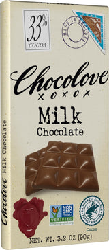 Chocolove Pure Milk Chocolate Bar, 3.2 oz