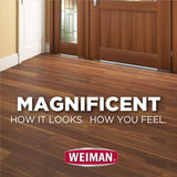 Weiman Hardwood Floor Cleaner - Surface Safe, No Harsh Scent, Safe for Use Around Kids and Pets, Residue Free - 27 oz. Trigger