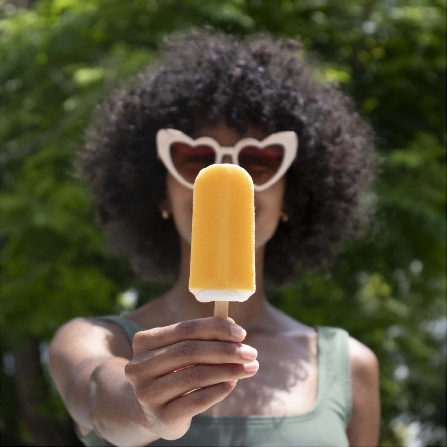 Goodpop, Dairy Free Orange and Cream Bars, 4 Count