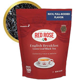 Red Rose English Breakfast, Loose Leaf Black Tea, 12 oz
