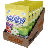 Hi Chew Strawberry Grape and Green Apple Original Mix Candy, 3.53 Ounce Peg Bag -- 6 per case.