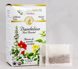 CELEBRATION HERBALS Dandelion Root Roasted Tea Organic 24 Bag, 0.02 Pound