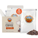 Camel Milk Instant Powdered Coffee Premix - 12 Single Serve Coffee Sachets - Nutrient-Rich Blend & Immune-Boosting Instant Coffee Powder - On-the-Go