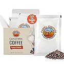 Camel Milk Instant Powdered Coffee Premix - 12 Single Serve Coffee Sachets - Nutrient-Rich Blend & Immune-Boosting Instant Coffee Powder - On-the-Go