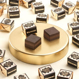Venchi - Murrine Gift Box with 25 Cremino Extra Dark Chocolates, with Mediterranean Almond Paste and Creamy Piedmont Hazelnut Gianduja Chocolate