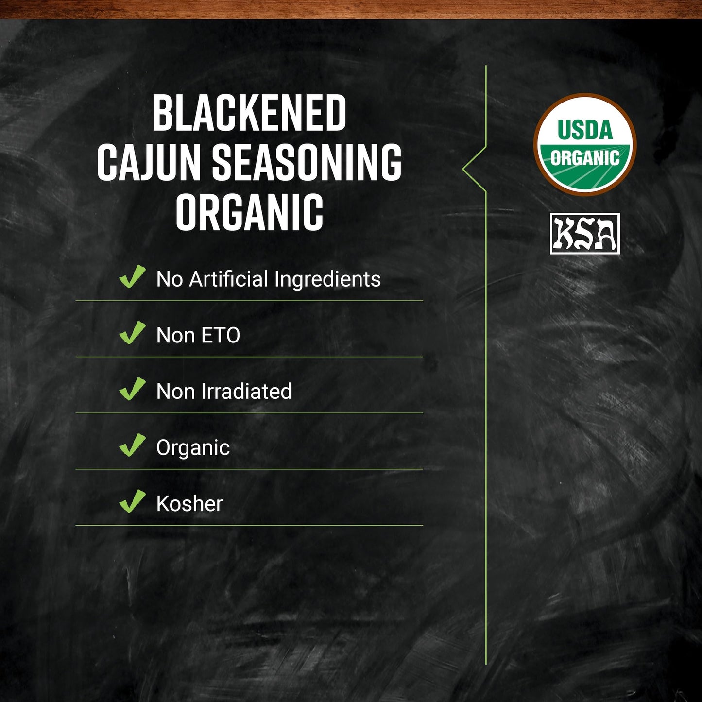 Frontier Co-op Organic Blackened Cajun Seasoning, 1lb Bulk Bag - Bold, Smoky Spice Blend with Cayenne and Paprika for Seafood, Grilling, Snacks